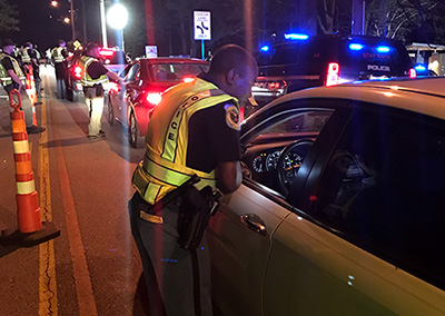 DUI checkpoint